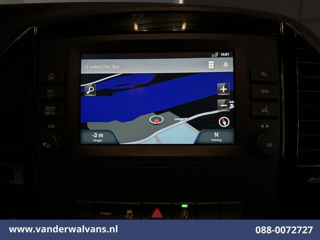 Mercedes-Benz VITO 114 CDI 9G-Tronic Automaat 136pk L3H1 XL Euro6 Airco | Navigatie | Camera | Cruisecontrol | Apple Carplay Android Auto, Parkeersensoren, Bijrijdersbank