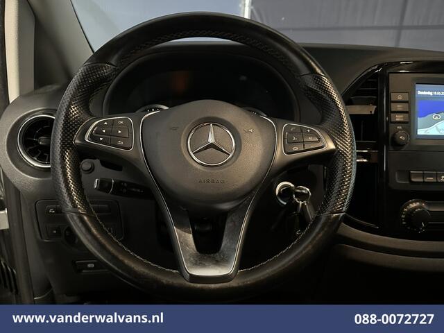 Mercedes-Benz VITO 114 CDI 9G-Tronic Automaat 136pk L3H1 XL Euro6 Airco | Navigatie | Camera | Cruisecontrol | Apple Carplay Android Auto, Parkeersensoren, Bijrijdersbank