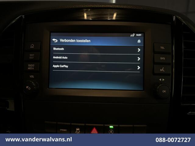Mercedes-Benz VITO 114 CDI 9G-Tronic Automaat 136pk L3H1 XL Euro6 Airco | Navigatie | Camera | Cruisecontrol | Apple Carplay Android Auto, Parkeersensoren, Bijrijdersbank