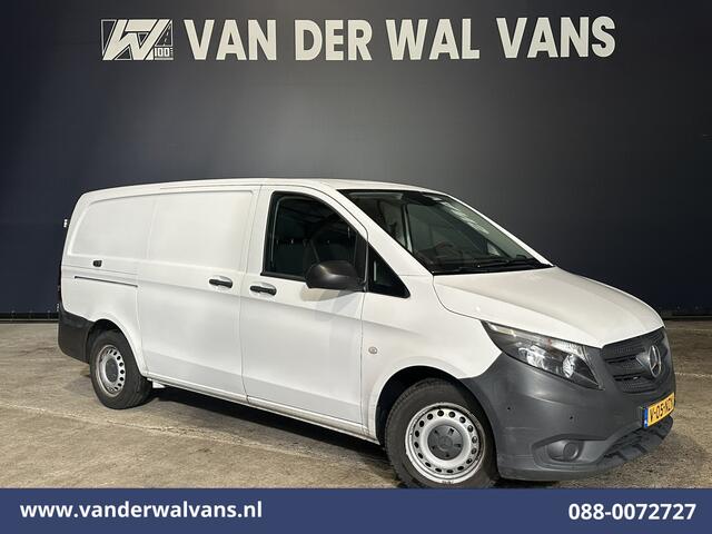 Mercedes-Benz VITO 114 CDI 136pk L2H1 Euro6 *Rijklaar Direct Rijden* Airco | Camera | Cruisecontrol | Stoelverwarming Trekhaak, Parkeersensoren, Bijrijdersbank