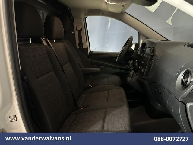 Mercedes-Benz VITO 114 CDI 136pk L2H1 Euro6 *Rijklaar Direct Rijden* Airco | Camera | Cruisecontrol | Stoelverwarming Trekhaak, Parkeersensoren, Bijrijdersbank