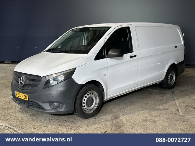Mercedes-Benz VITO 114 CDI 136pk L2H1 Euro6 *Rijklaar Direct Rijden* Airco | Camera | Cruisecontrol | Stoelverwarming Trekhaak, Parkeersensoren, Bijrijdersbank