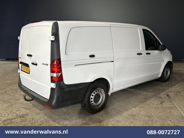 Mercedes-Benz VITO 114 CDI 136pk L2H1 Euro6 *Rijklaar Direct Rijden* Airco | Camera | Cruisecontrol | Stoelverwarming Trekhaak, Parkeersensoren, Bijrijdersbank