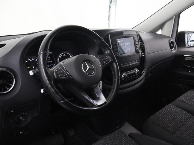 Mercedes-Benz VITO eVito | XL L3 | 90 kWh | 3-ZITS | LED KOPLAMPEN | 3-ZITS | PARKEERCAMERA | NAVIGATIE | CLIMATE CONTROL | STOELVERWARMING | CERTIFIED