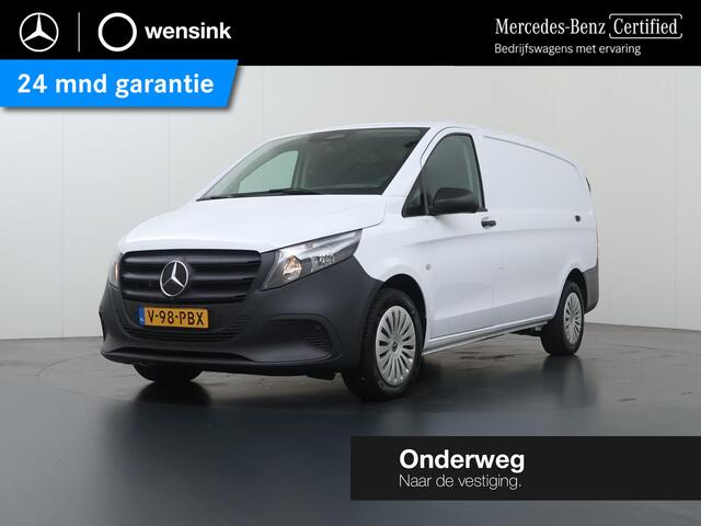 Mercedes-Benz VITO 116 CDI | Aut. | Lang L2 | Parkeercamera | Navigatie | 3-zits | Achterdeuren | Airco | Stoelverwarming | Certified