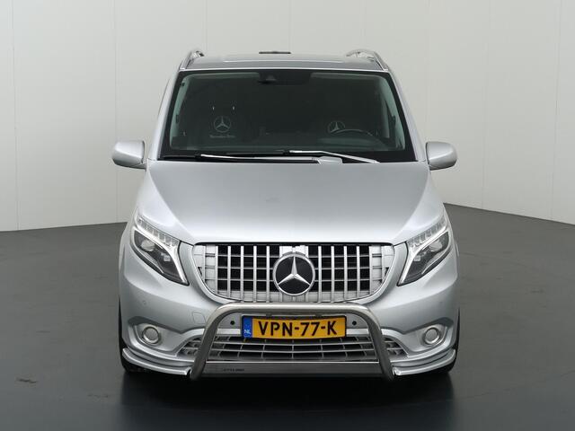 Mercedes-Benz VITO 119 CDI | AUT. | L2 LANG | GLASSLOOK | LM VELGEN | CLIMATE CONTROL | TREKHAAK | 2-ZITS | LEDEREN BEKLEDING | PARKEERCAMERA