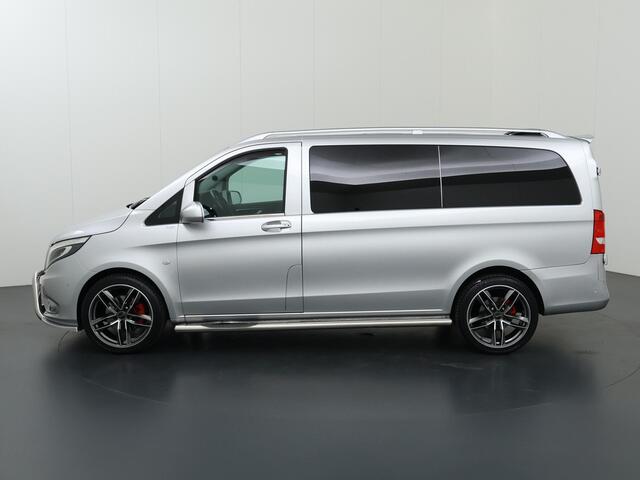 Mercedes-Benz VITO 119 CDI | AUT. | L2 LANG | GLASSLOOK | LM VELGEN | CLIMATE CONTROL | TREKHAAK | 2-ZITS | LEDEREN BEKLEDING | PARKEERCAMERA