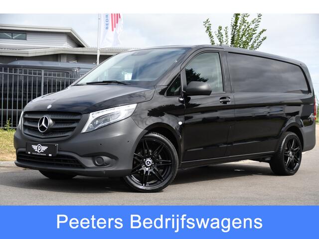 Mercedes-Benz VITO 116 CDI L2 Black Edition Cruise, Carplay, LED, 164pk, Sensoren, Multimedia, Automaat, NAVI, Uniek!
