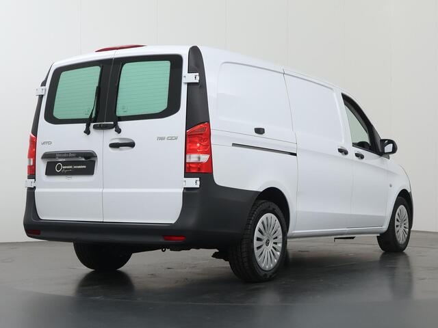 Mercedes-Benz VITO 116 CDI | Aut. | Lang L2 | Pro | Navigatie | Camera | Cruise-Controle | Stoelverwarming | Spiegelpakket | Dodehoekassistent | 270° Achterdeuren | Certified