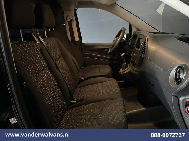 Mercedes-Benz VITO 110 CDI 102pk L2H1 Euro6 Airco | Imperiaal | Camera | Navigatie | Trekhaak | Apple Carplay | Cruisecontrol Android Auto, Parkeersensoren, Bijrijdersbank, Achterklep