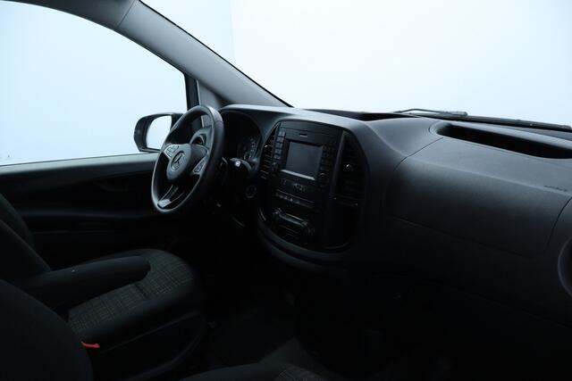 Mercedes-Benz VITO 114 CDI Extra Lang Comfort/ Dubbele Cabine!/ Automaat/ Trekhaak/ Camera/ Bluetooth/ Navi/ Airco/ Cruise/ Elek. pakket/ AUX & USB/ Multi. Stuur/ Armsteun/ Dagrijverl.