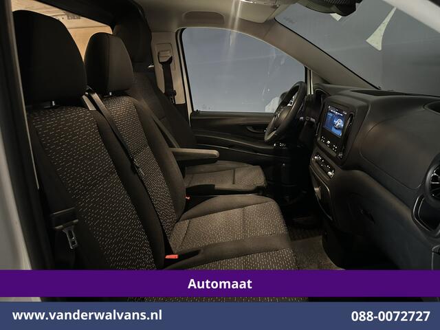 Mercedes-Benz VITO 116 CDI 164pk 9G-Tronic Automaat L3H1 2025 Model Euro6 Airco | Camera | XL Navigatie | Adaptieve Cruisecontrol Stoelverwarming, Bijrijdersbank