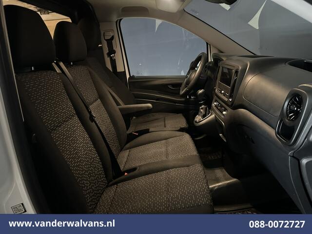 Mercedes-Benz VITO 116 CDI 164pk L2H1 2025 Model Euro6 Airco | Camera | XXL MBUX | Navigatie | Adaptieve Cruisecontrol | Stoelverwarming Parkeersensoren, Bijrijdersbank