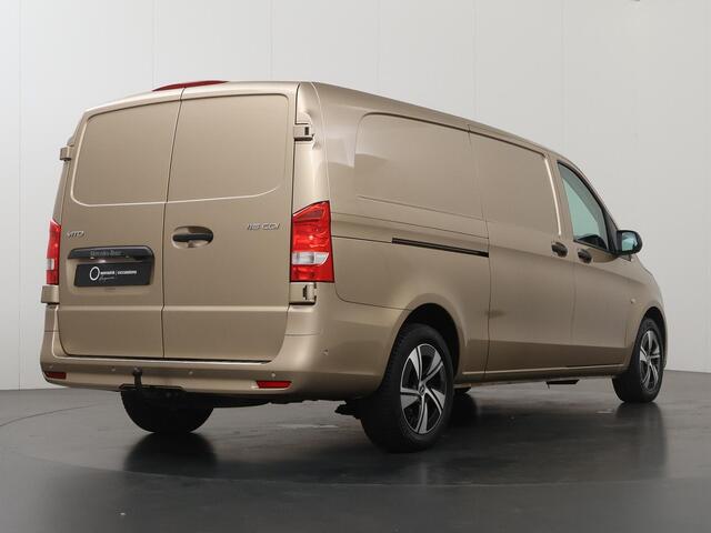 Mercedes-Benz VITO 116 CDI | L3 XL | SELECT | AUTOMAAT | 2500 KG TREKHAAK | 2X ZIJSCHUIFDEUR | PARKEERPAKKET | CARPLAY | ANDROID AUTO | CRUISE CONTROL | METALLIC | KUNSTLEDEREN BEKLEDING | CERTIFIED