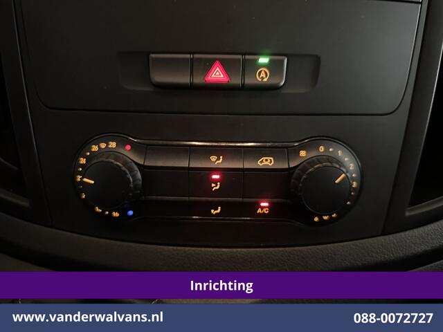 Mercedes-Benz VITO 114 CDI 136pk L2H1 Inrichting Euro6 Airco | Camera | Navigatie | Cruisecontrol | Trekhaak Bijrijdersbank, Achterklep