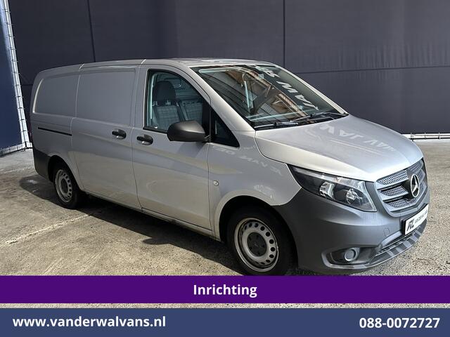 Mercedes-Benz VITO 114 CDI 136pk L2H1 Inrichting Euro6 Airco | Camera | Navigatie | Cruisecontrol | Trekhaak Bijrijdersbank, Achterklep