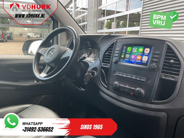 Mercedes-Benz VITO 116 CDI Aut. XL L3 LED/ Standkachel/ Stoelverw./ Carplay/ Camera/ PDC/ Cruise/ Trekhaak/ Airco