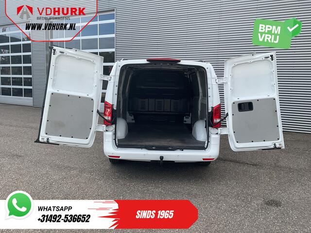 Mercedes-Benz VITO 116 CDI Aut. XL L3 LED/ Standkachel/ Stoelverw./ Carplay/ Camera/ PDC/ Cruise/ Trekhaak/ Airco