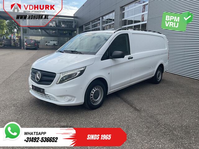 Mercedes-Benz VITO 116 CDI Aut. XL L3 LED/ Standkachel/ Stoelverw./ Carplay/ Camera/ PDC/ Cruise/ Trekhaak/ Airco