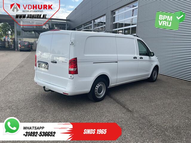 Mercedes-Benz VITO 116 CDI Aut. XL L3 LED/ Standkachel/ Stoelverw./ Carplay/ Camera/ PDC/ Cruise/ Trekhaak/ Airco
