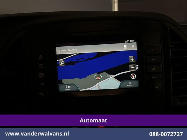 Mercedes-Benz VITO 114 CDI 136pk 9G-Tronic Automaat L2H1 Inrichting Euro6 Airco | Camera | Navigatie | Apple Carplay Android Auto, Cruisecontrol, Trekhaak, Parkeersensoren, Bijrijdersbank