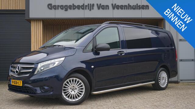 Mercedes-Benz VITO 114 CDI 136pk Automaat 5-Zits Lang Leder LED Trekhaak Navi 17inch LM SideBars *NL Auto* 96446km!