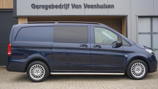 Mercedes-Benz VITO 114 CDI 136pk Automaat 5-Zits Lang Leder LED Trekhaak Navi 17inch LM SideBars *NL Auto* 96446km!