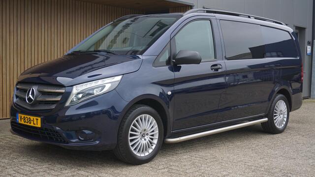 Mercedes-Benz VITO 114 CDI 136pk Automaat 5-Zits Lang Leder LED Trekhaak Navi 17inch LM SideBars *NL Auto* 96446km!