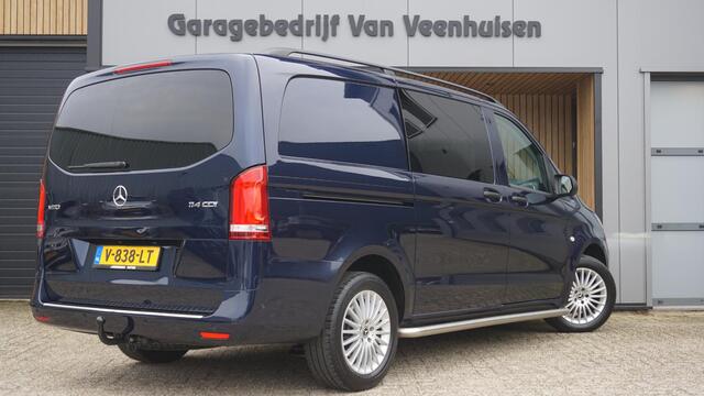 Mercedes-Benz VITO 114 CDI 136pk Automaat 5-Zits Lang Leder LED Trekhaak Navi 17inch LM SideBars *NL Auto* 96446km!