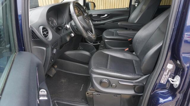 Mercedes-Benz VITO 114 CDI 136pk Automaat 5-Zits Lang Leder LED Trekhaak Navi 17inch LM SideBars *NL Auto* 96446km!