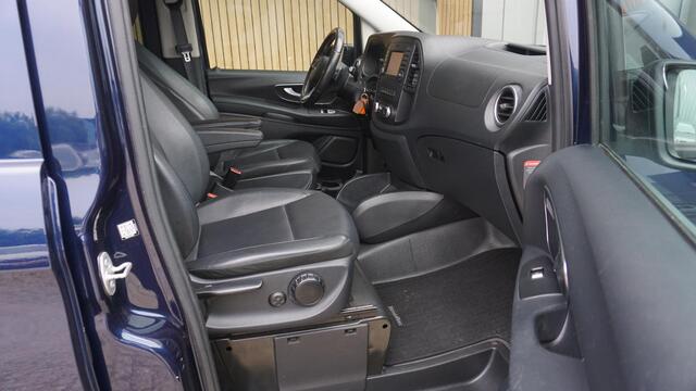 Mercedes-Benz VITO 114 CDI 136pk Automaat 5-Zits Lang Leder LED Trekhaak Navi 17inch LM SideBars *NL Auto* 96446km!