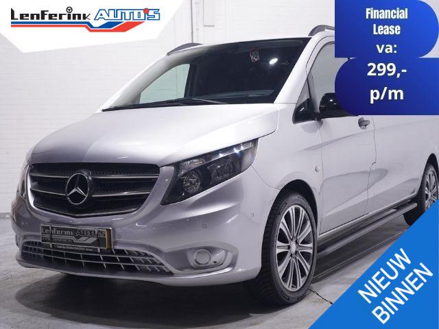 Mercedes-Benz VITO 116 CDI 163 pk Silver&Black Edition Extra Lang Navi, Camera, 19" LMV, Apple Carplay, Laadruimte Pakket, 3-Zits
