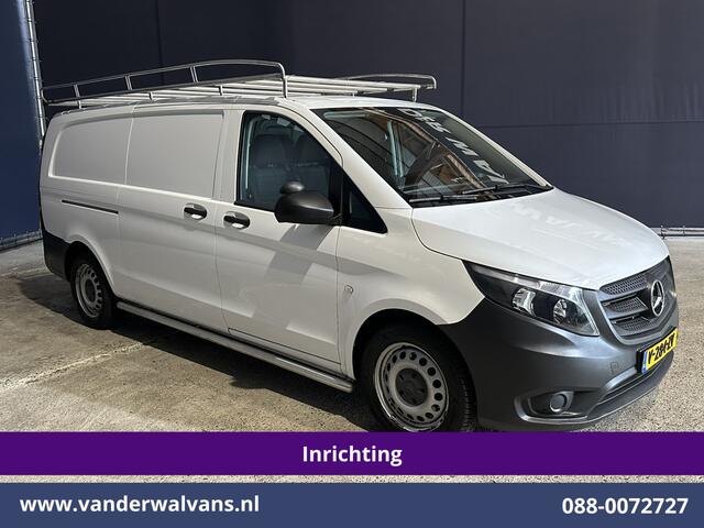 Mercedes-Benz VITO 114 CDI 136pk L3H1 Inrichting Euro6 Airco | Navigatie | Camera | Imperiaal | Trekhaak Sidebars, Bijrijdersbank