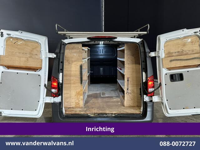 Mercedes-Benz VITO 114 CDI 136pk L3H1 Inrichting Euro6 Airco | Navigatie | Camera | Imperiaal | Trekhaak Sidebars, Bijrijdersbank