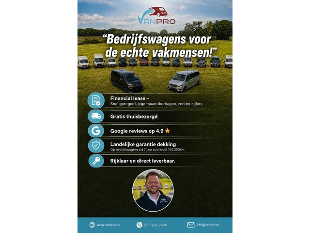 Mercedes-Benz VITO 114 CDI 136pk NL Auto NAP Dealeronderhouden / Navi / Cruise / Clima / Camera / Comfortstoelen met armleuning