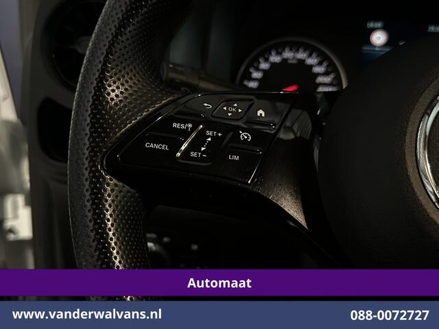 Mercedes-Benz VITO 116 CDI 164pk 9G-Tronic Automaat L3H1 Euro6 Airco | Camera | Navigatie | Adaptieve Cruisecontrol Stoelverwarming, Bijrijdersbank