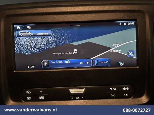 Mercedes-Benz VITO 116 CDI 164pk L2H1 Euro6 Airco | Camera | Navigatie | Adaptieve Cruisecontrol Stoelverwarming, Parkeersensoren, Bijrijdersbank