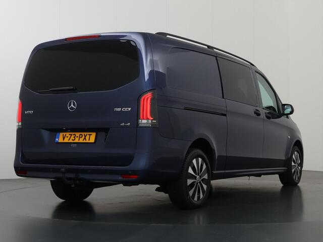 Mercedes-Benz VITO 119 CDI | L3 | Pro | Dubbele Cabine | 4X4 | 5-Zits | Parkeercamera | Schuifdeur L+R | Trekhaak | Certified