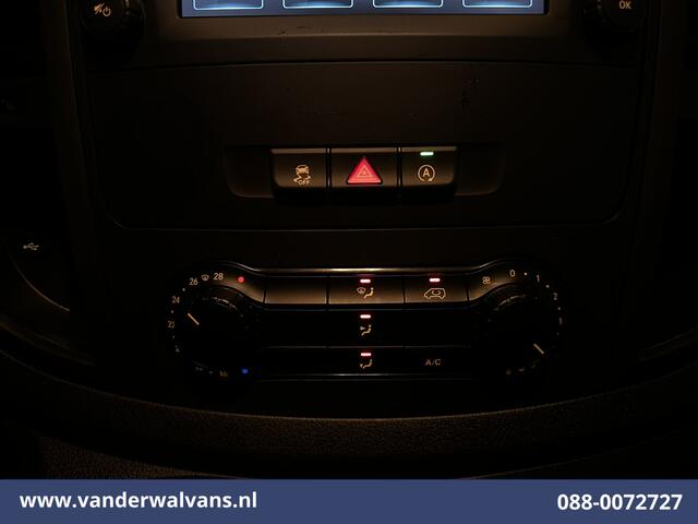 Mercedes-Benz VITO 116 CDI 164pk L3H1 Euro6 Airco | Camera | Navigatie | Apple Carplay | Cruisecontrol Android Auto, Parkeersensoren, Bijrijdersbank