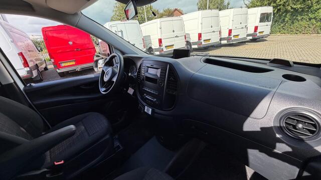 Mercedes-Benz VITO 114 CDI 100KW 136PK AUTOMAAT EURO 6 AIRCO/ OMVORMER/ STANDKACHEL/ BEDRIJFSWAGENINRICHTING/ 100% DEALERONDERHOUDEN
