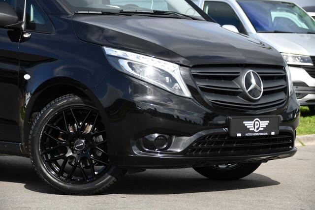 Mercedes-Benz VITO 116 CDI L2 Black Edition Camera, Cruise, Carplay, LED, 164pk, Stoelverwarming, Standkachel, Automaat, Multimedia, Uniek!