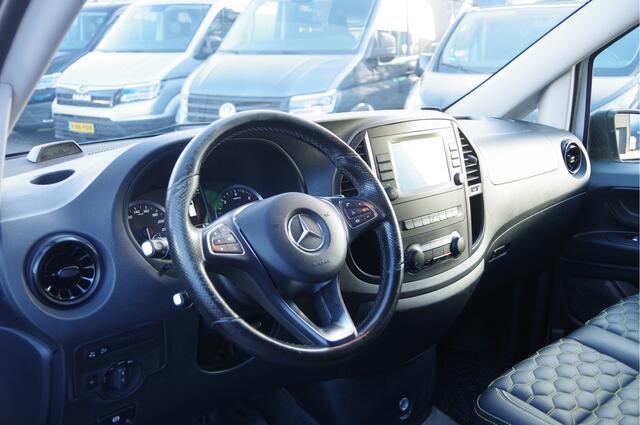 Mercedes-Benz VITO 119 CDI L2 3-ZITS, AUT. LED, LEDER, TREKHAAK, 19'', NAVI, CRUISE, AIRCO, PARKEERSENSOREN