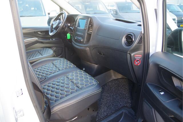 Mercedes-Benz VITO 119 CDI L2 3-ZITS, AUT. LED, LEDER, TREKHAAK, 19'', NAVI, CRUISE, AIRCO, PARKEERSENSOREN