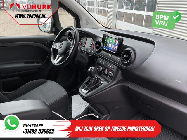 Mercedes-Benz eCitan 112 Pro 284 WLTP Snellader/ LED/ Stoelverw./ Carplay/ Climate/ Navi/ Cruise/ Camera/ PDC