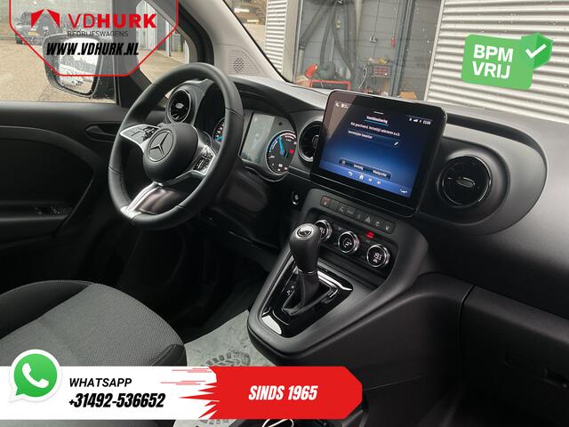 Mercedes-Benz eCitan 112 Pro L2 51 kWh 280 km WLTP Snellader/ Standkachel/ Stoelverw./ Stuurverw./ Carplay/ Navi/ Camera/ Climate/ PDC/ Cruise/ Trekhaak