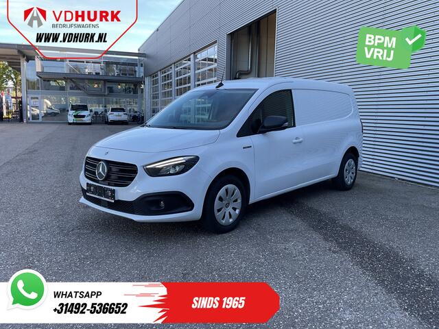 Mercedes-Benz eCitan 112 Pro L2 51 kWh 280 WLTP LED/ Snellader/ 3pers./ Stoelverw./ Stuurverw./ Carplay/ Navi/ Camera/ Climate/ Cruise