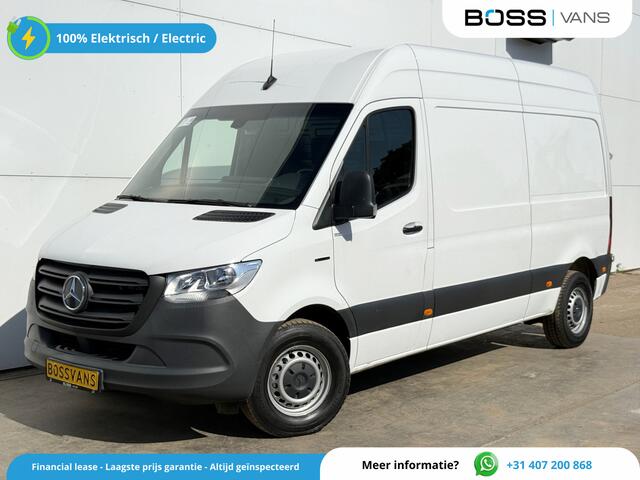 Mercedes-Benz eSprinter 312 55 kWh L2H2 Elektrisch 145km WLTP 92,5% (SOH) 80kw Snelladen Climate Control Camera