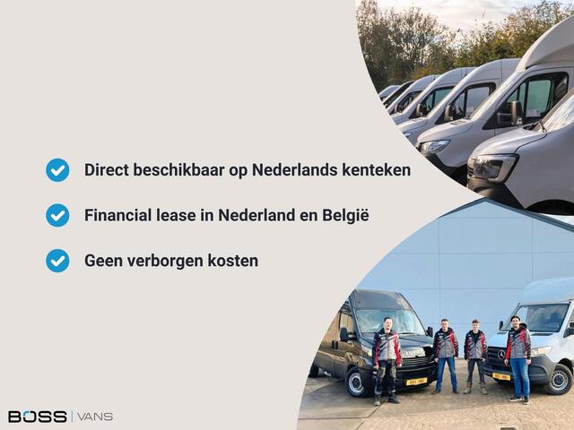 Mercedes-Benz eSprinter 312 55 kWh L2H2 Elektrisch 145km WLTP 92,5% (SOH) 80kw Snelladen Climate Control Camera