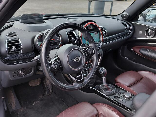 Mini CLUBMAN Mini 2.0 Cooper S 192pk Automaat Chili | Origineel NL | Navi | Clima | Adap. Cruise | Panorama Schuifdak | Pdc V+A+Assist+Camera | Keyless Entry | Sportstoel+Verwarmd+Elek.Verstel | 17''lm