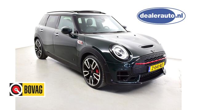 Mini CLUBMAN 2.0 JCW ALL4 F1 306pk Uniek "Rebel Green" THUNDER PACK Pano, Harman Kardon, Headup, John Cooper Works